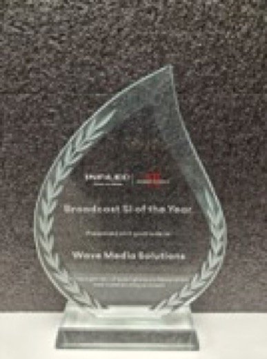 Broadcast SI of the Year trophy